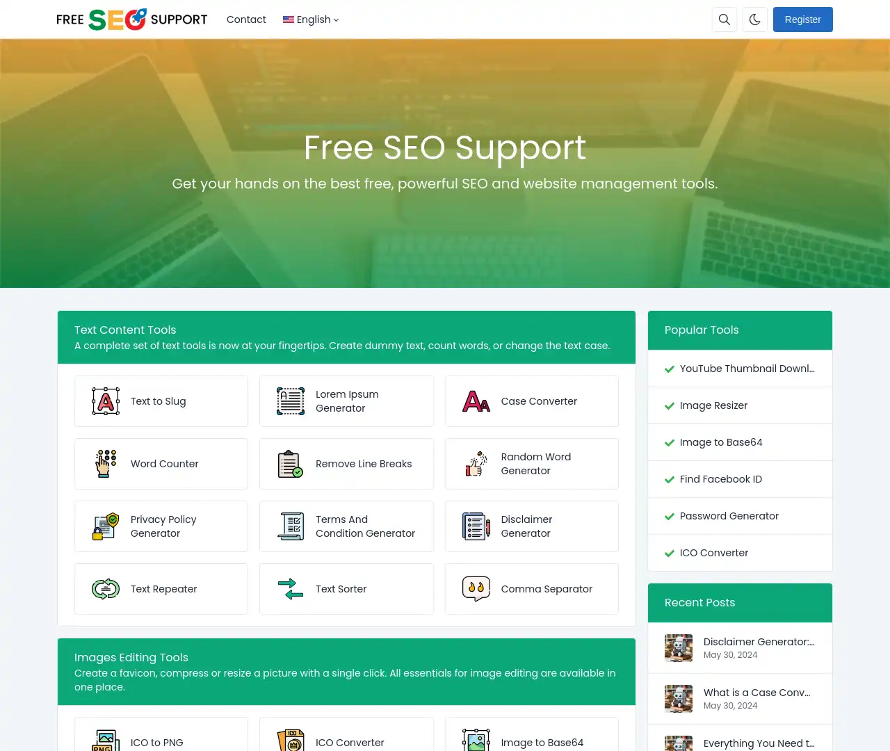 Free SEO Support